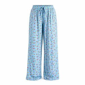 Dippin Daisys Womens Lounge Beach Pants New Martini Medium  Blue